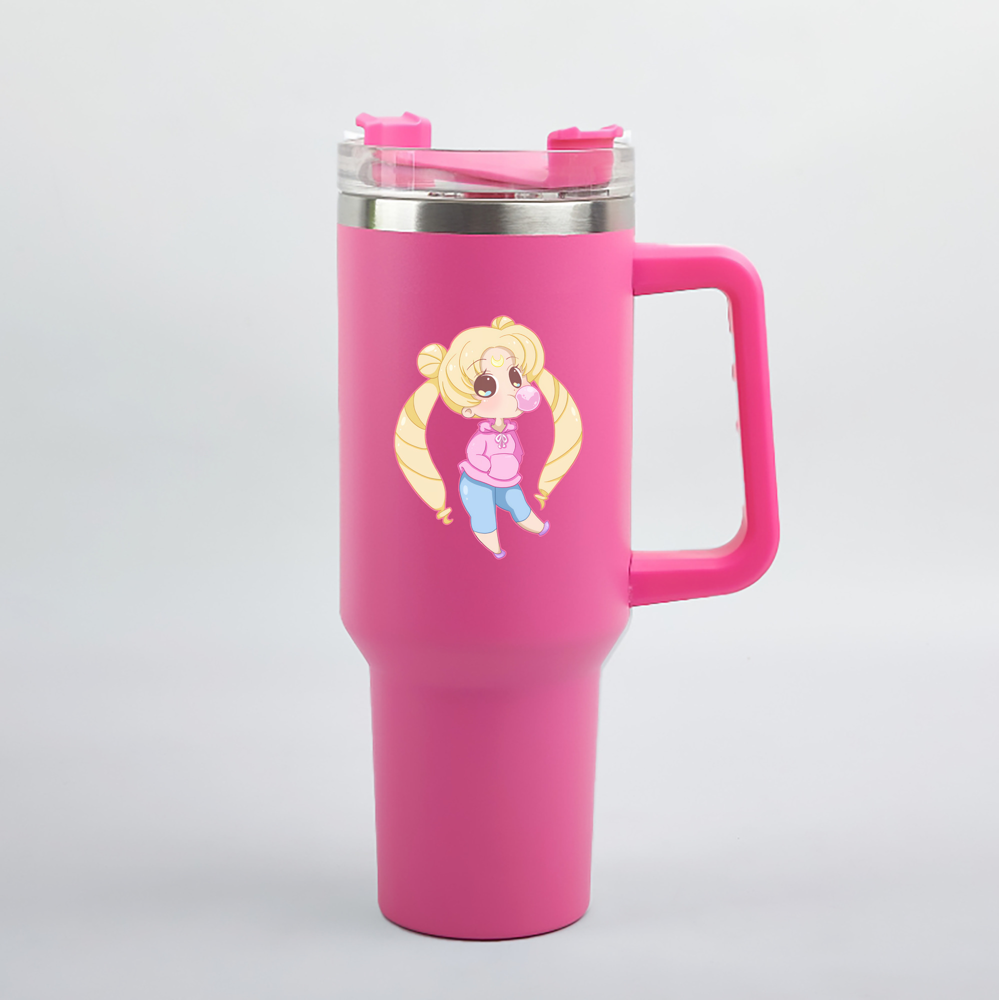 （画像用） 美少女戦士セーラームーン 愛野 美奈子 あいの みなこ Sailor Moon Aino Minako 1200mL車用タンブラー（カラープリント）